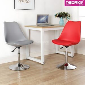 Ghế Quầy Bar Eames Mặt Đệm Chân Đệm Dày Êm Ái TO-GB55