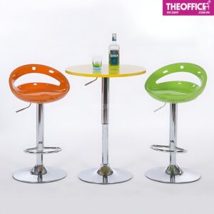 Ghế Quầy Bar Mặt Nhựa Tròn Chuẩn Xu Hướng Mới TO-GB53