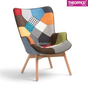 Ghế Thư Giãn Thổ Cẩm Không Kê Chân Êm Ái Thoải Mái TO-GG13