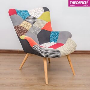 Ghế Thư Giãn Thổ Cẩm Không Kê Chân Êm Ái Thoải Mái TO-GG13