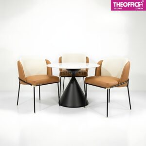 Ghế Tiếp Khách Bọc Da Simili Tựa Lưng Êm Ái TO-GK26
