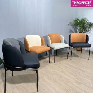 Ghế Tiếp Khách Bọc Da Simili Tựa Lưng Êm Ái TO-GK26