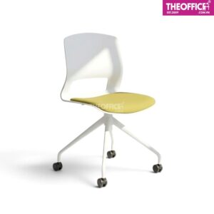 Ghế Tiếp Khách Cafe Chân Bánh Xe Thoáng Khí Êm Ái TO-GK15