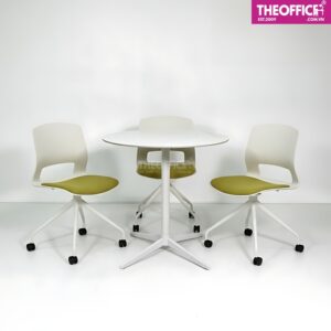 Ghế Tiếp Khách Cafe Chân Bánh Xe Thoáng Khí Êm Ái TO-GK15