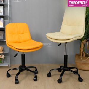 Ghế Tiếp Khách Chân Xoay Nệm Simili Đệm Dày Êm Ái TO-GK20