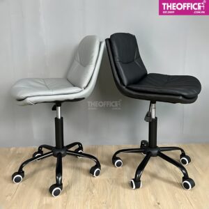 Ghế Tiếp Khách Chân Xoay Nệm Simili Đệm Dày Êm Ái TO-GK20