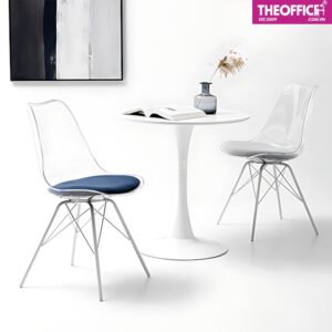 Ghế Tiếp Khách Nhựa Trong Suốt Đệm Êm Ái Cao Cấp TO-GK44