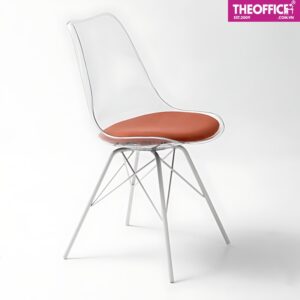 Ghế Tiếp Khách Nhựa Trong Suốt Đệm Êm Ái Cao Cấp TO-GK44