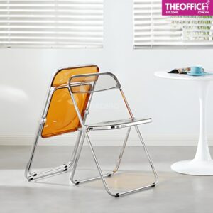 Ghế Tiếp Khách Nhựa Trong Suốt Êm Ái Chuẩn Đẹp TO-GK40