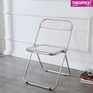 Ghế Tiếp Khách Nhựa Trong Suốt Êm Ái Chuẩn Đẹp TO-GK40