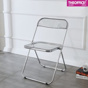 Ghế Tiếp Khách Nhựa Trong Suốt Êm Ái Chuẩn Đẹp TO-GK40