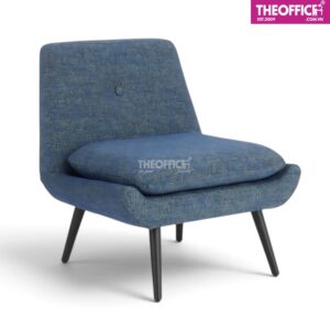 Ghế Tiếp Khách Sofa Đơn Bọc Vải Nỉ Êm Ái Chuẩn Đẹp TO-GK32