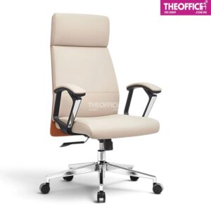 Ghế Trưởng Phòng Chân Thép Mạ Chrome Thoải Mái TO-GP30
