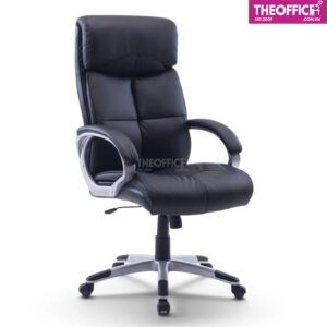 Ghế Làm Việc Chân Xoay Bọc Da Trưởng Phòng Lưng Cao TO-TP19
