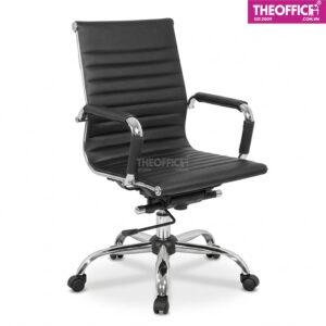 Ghế Xoay Bọc Da Lưng Thấp Cho Văn Phòng Làm Việc TO-XD02