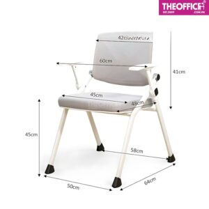 Ghế Xoay Văn Phòng Gấp Gọn Thiết Kế Tinh Tế TO-GX02