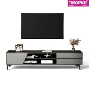 Tủ Kệ Tivi Chân Sắt Sơn Tĩnh Điện Hiện Đại Bền Bỉ TO-KTV02