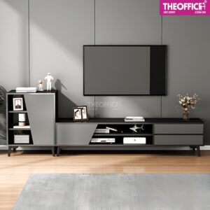 Tủ Kệ Tivi Chân Sắt Sơn Tĩnh Điện Hiện Đại Bền Bỉ TO-KTV02