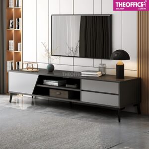 Tủ Kệ Tivi Chân Sắt Sơn Tĩnh Điện Hiện Đại Bền Bỉ TO-KTV02
