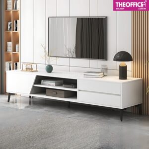 Tủ Kệ Tivi Chân Sắt Sơn Tĩnh Điện Hiện Đại Bền Bỉ TO-KTV02